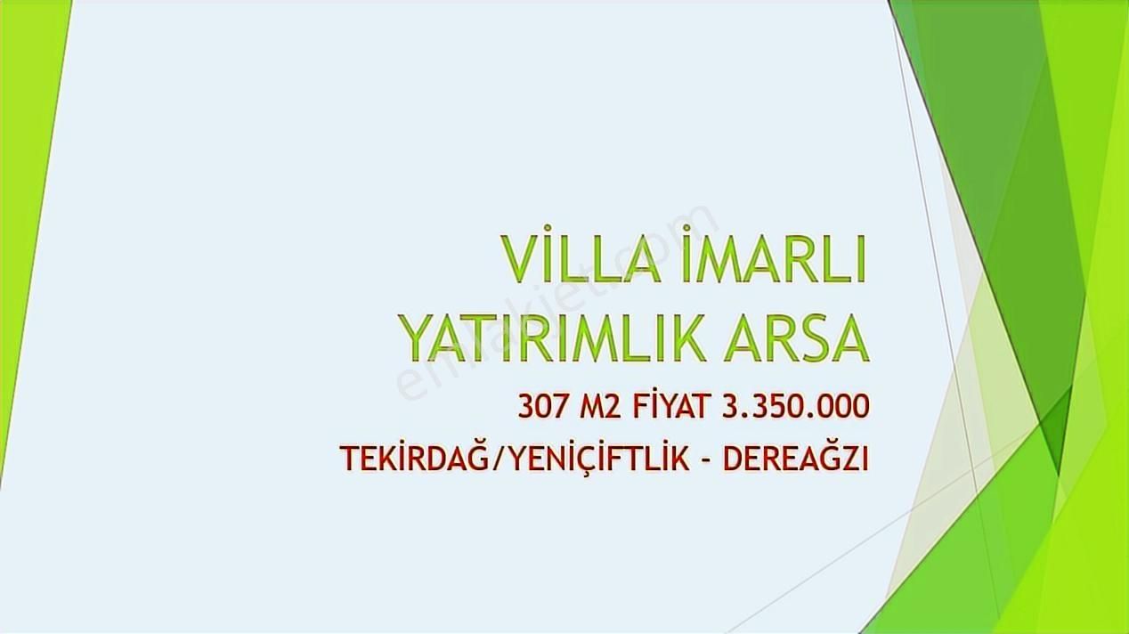 Yatırımlık Arsa 300 M2