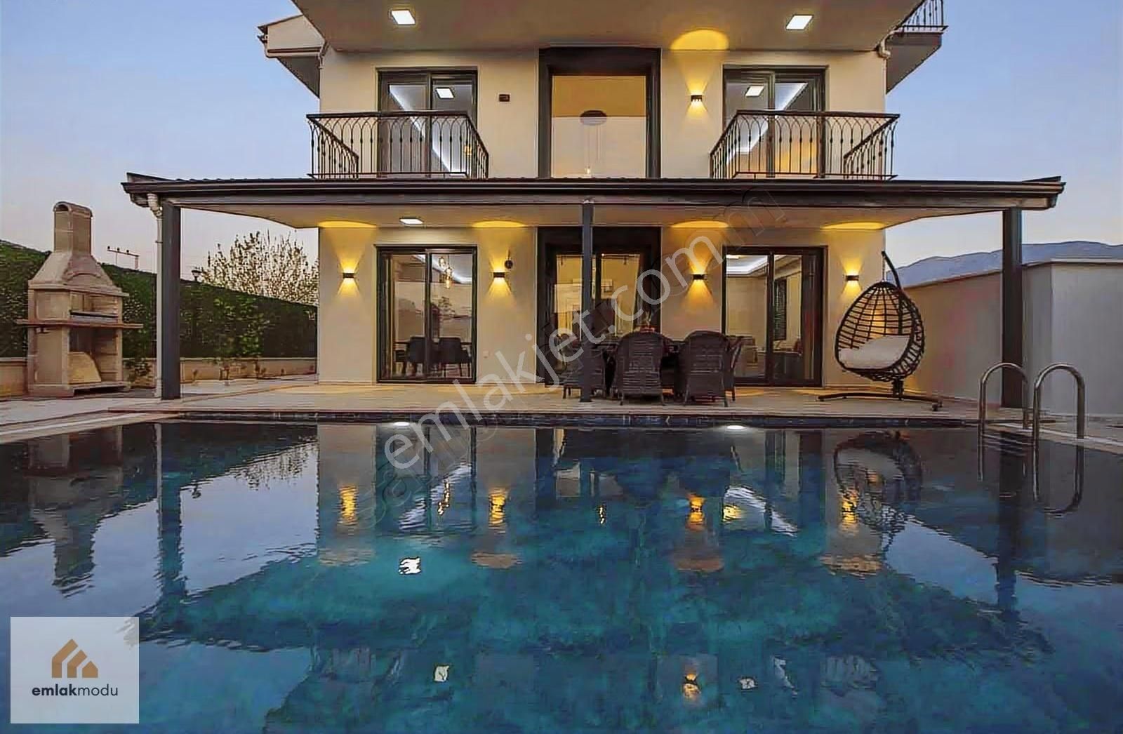 Fethiye De 3+1 Müstakil Full Eşyalı Uzun Dönem Kiralık Villa - Görsel 8