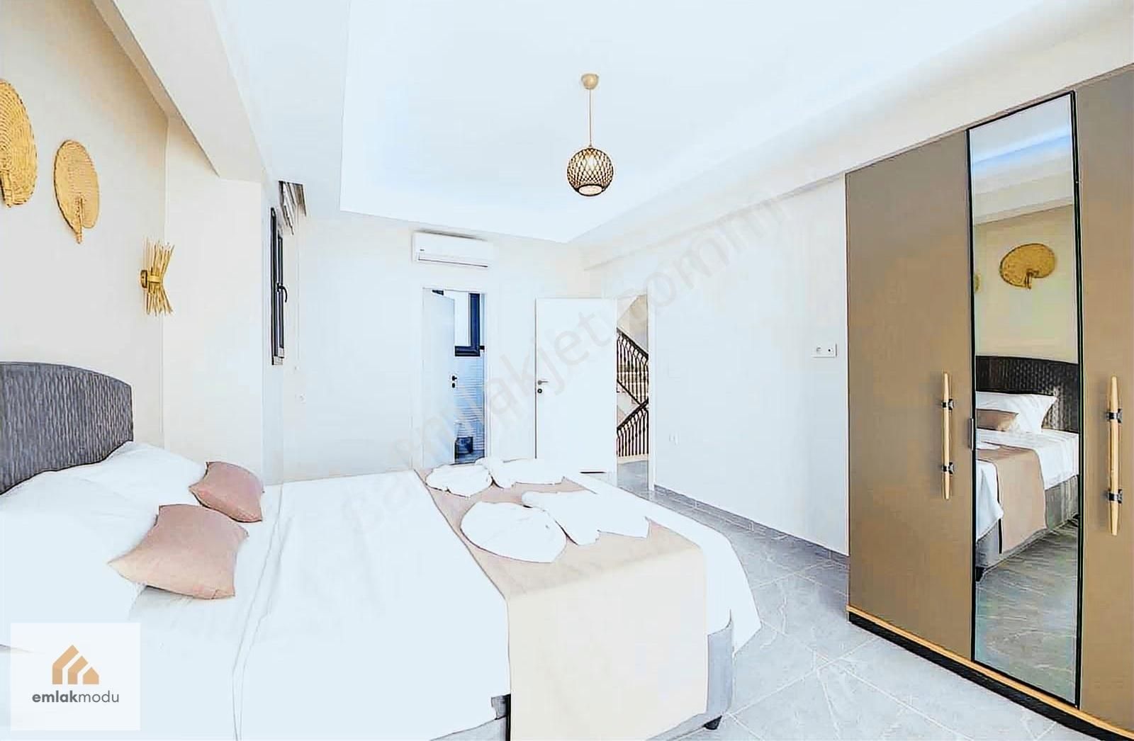 Fethiye De 3+1 Müstakil Full Eşyalı Uzun Dönem Kiralık Villa - Görsel 22