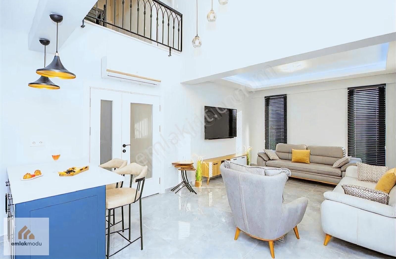 Fethiye De 3+1 Müstakil Full Eşyalı Uzun Dönem Kiralık Villa - Görsel 15