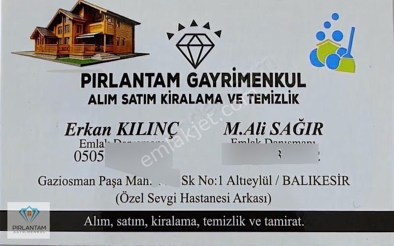 Balıkesir Gaziosmanpaşa Mh Kızmeslek Yanı 2+0 Pırlantam - Görsel 3