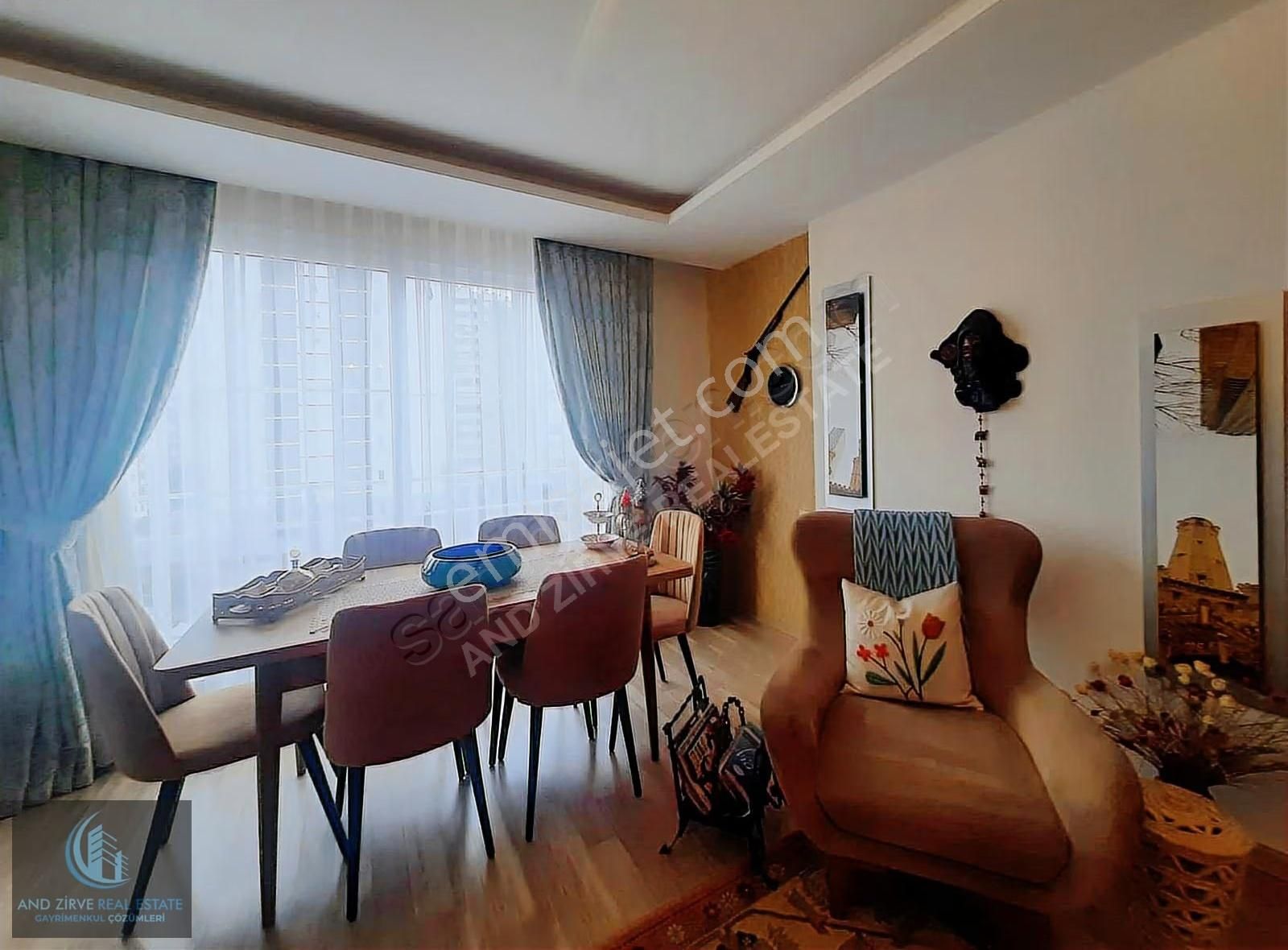 Akdeniz Mah'de Kombili 4+1 Eşyasız Kiralık Daire - Görsel 12