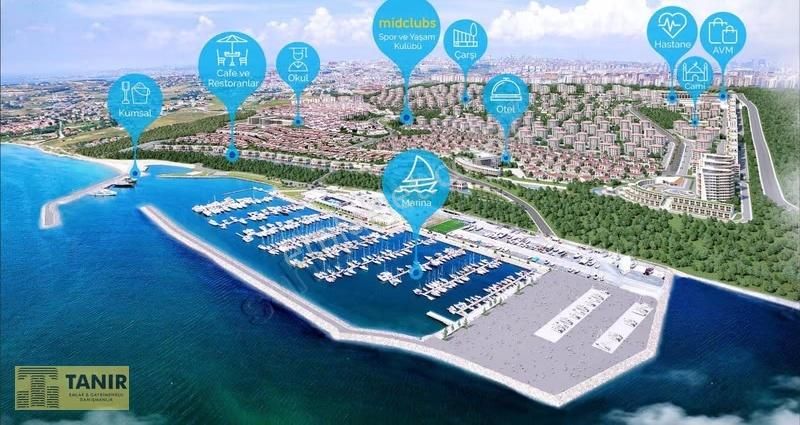 Deniz İstanbul'da Lüx Site İçerisinde Kiralık Daire.