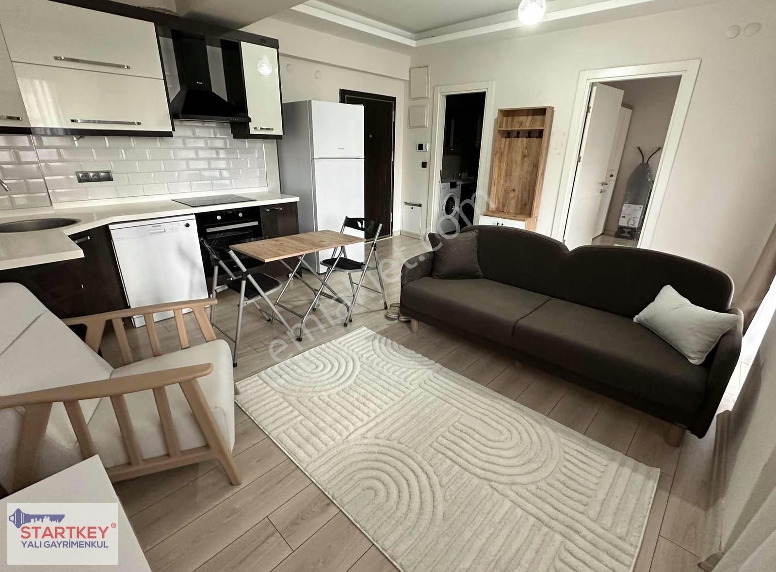 Çiğli,de Site İçi Yeni Eşyalı 1+1 Kiralık Daire - Görsel 15