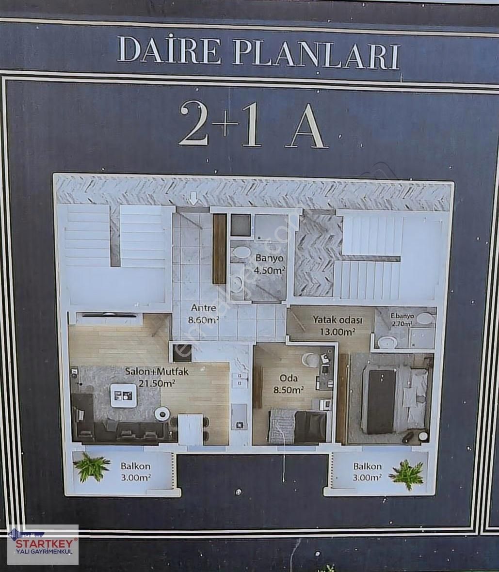 Çiğli Harmandalı Projeden Yüzme Havuzlu Site 2+1 Satılık Daire - Görsel 11