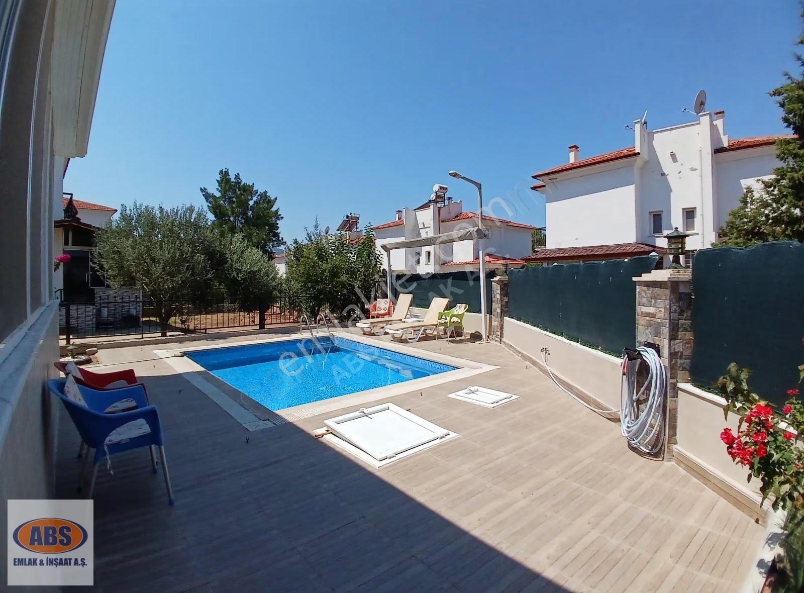 Didim Akbükte Geniş Bahçeli / Müstakil Havuzlu Satılık Villa - Görsel 30