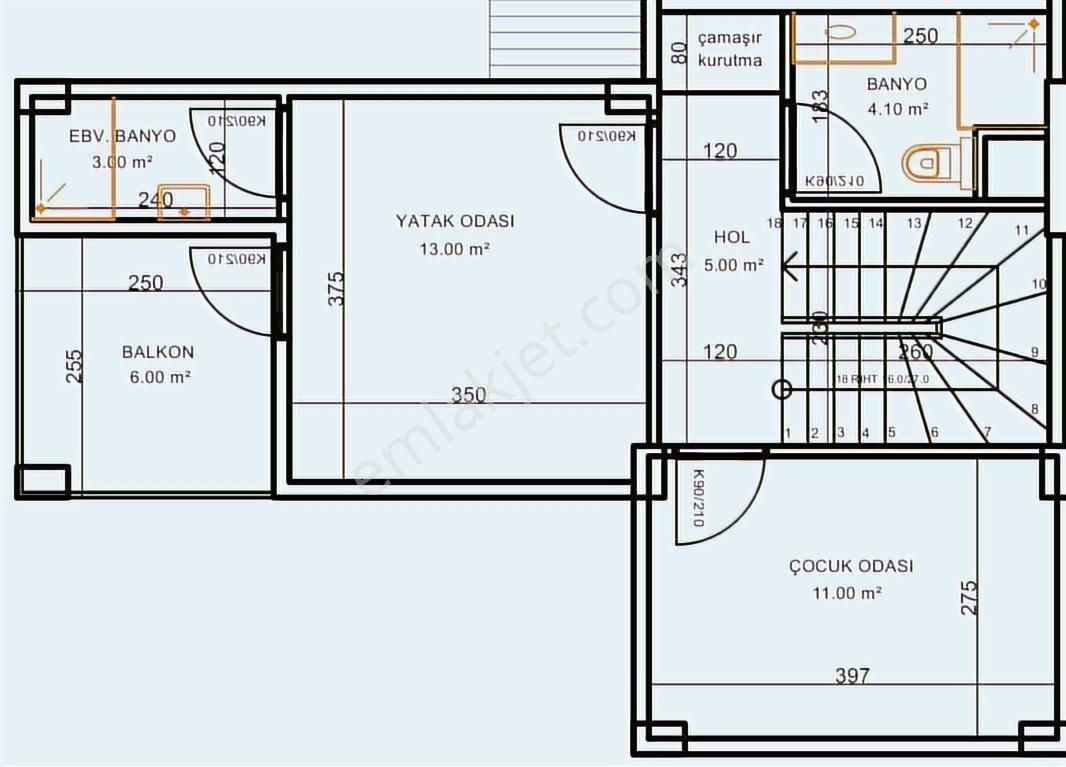 Önerlerde %40 Peşinatla Müstakil Bahçeli 2+1 Satılık Loft Villa - Görsel 6