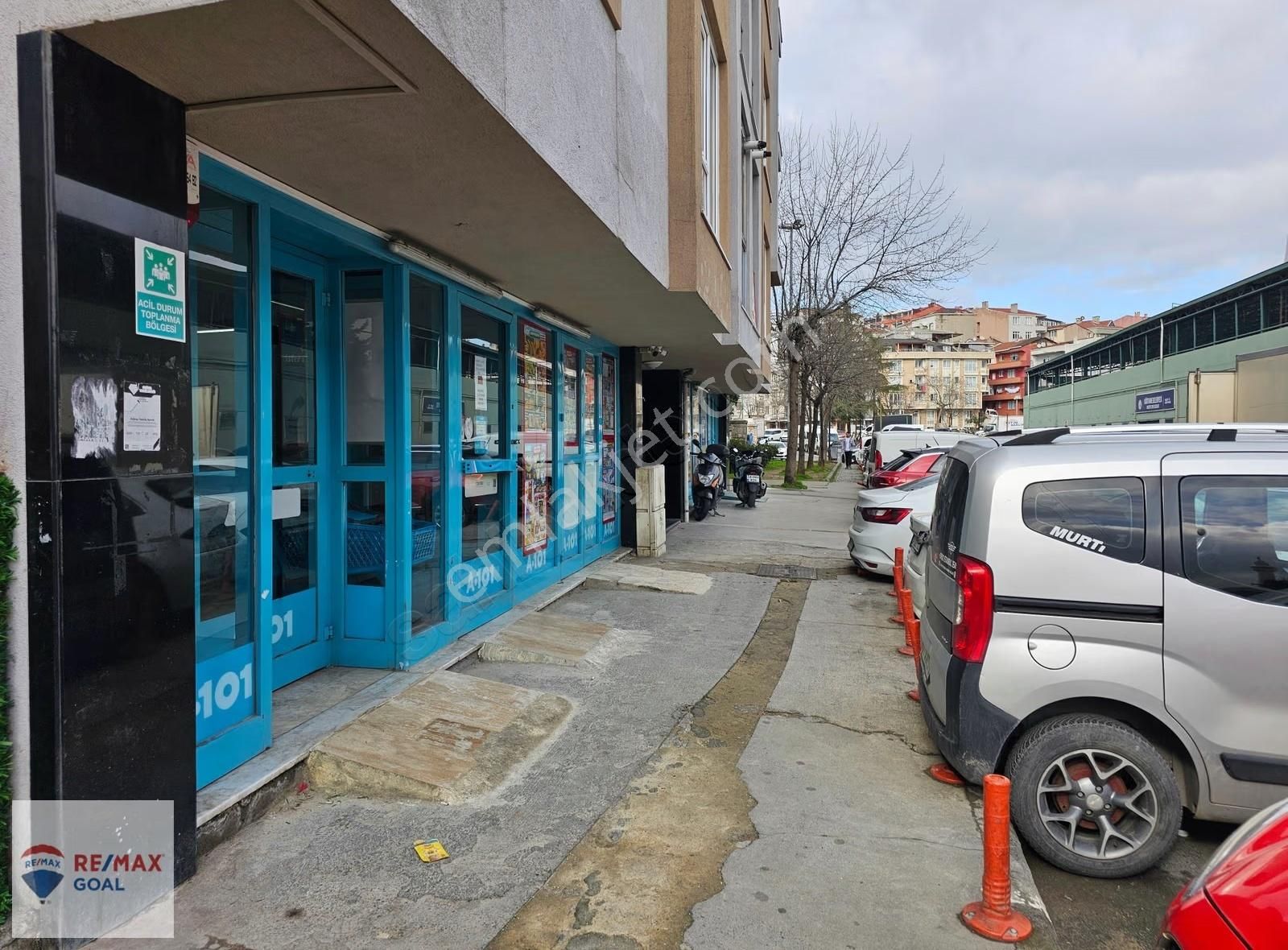 Kağıthane Nurtepe'de A101 Kiracılı 211 M2 Fırsat Dükkan