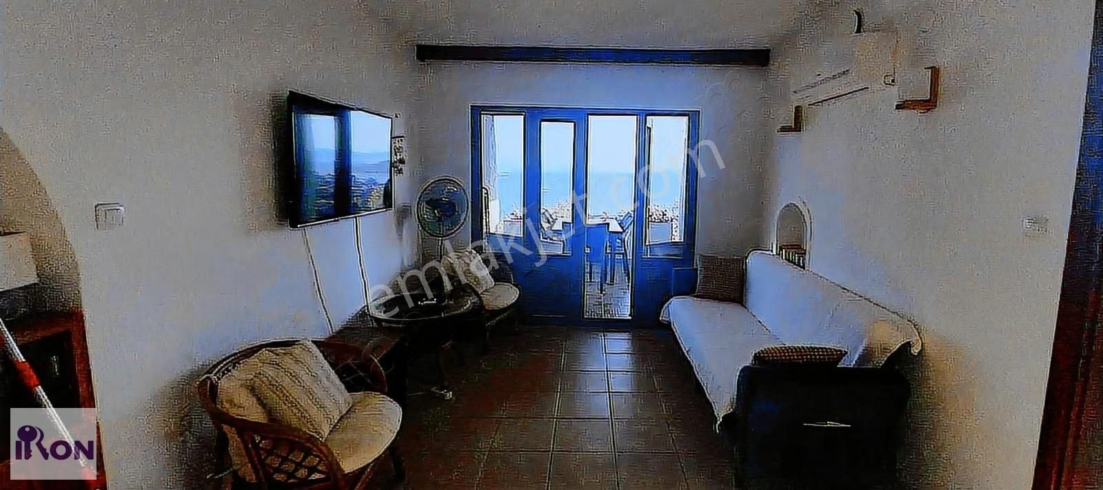 Bodrum Aktur'da Ömre Ömür Katacak Güzellikte Deniz Manzaralı 2+1 - Görsel 7