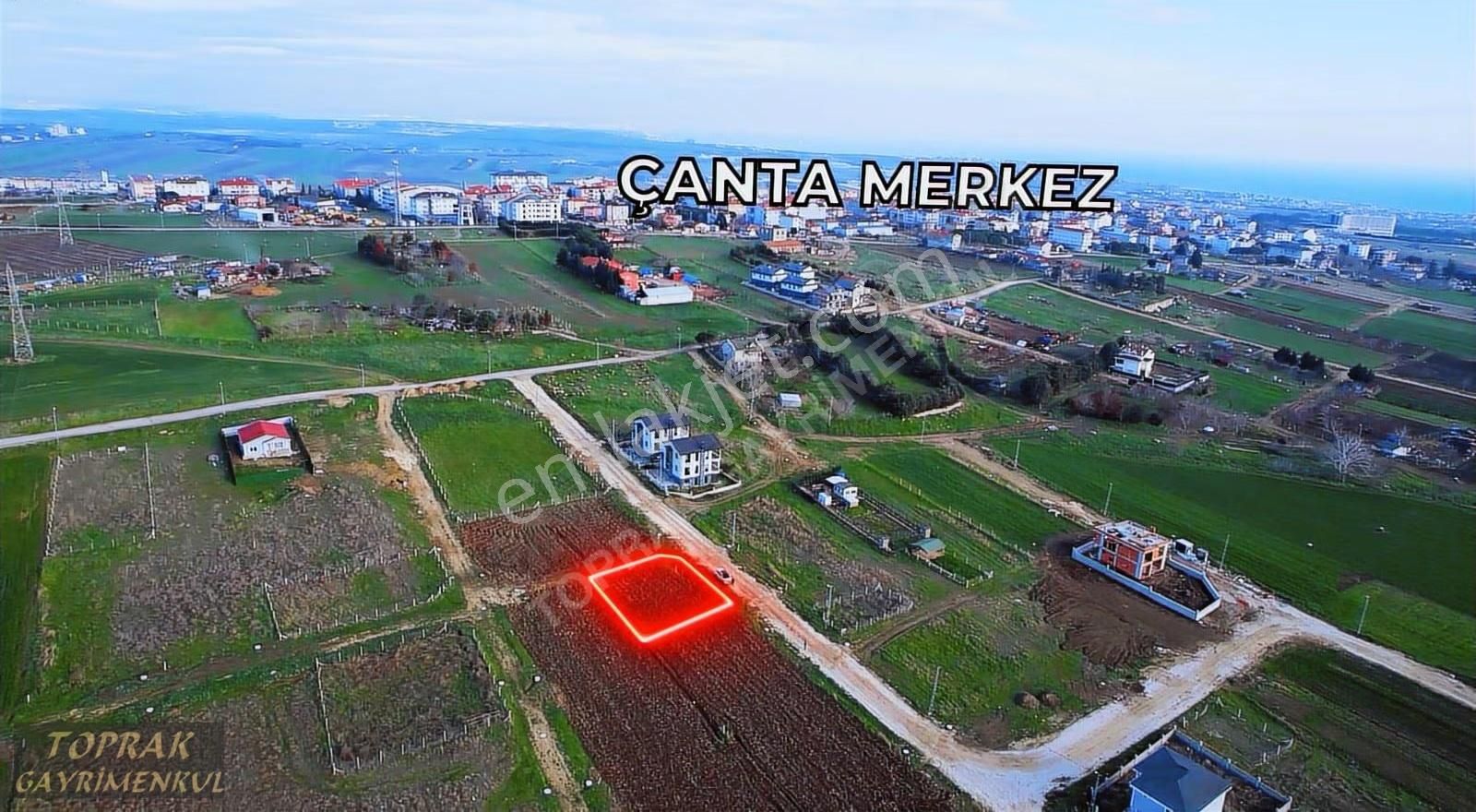 Silivri Çanta Balaban 500m2 Satılık İmarlı İfrazlı Net Arsa
