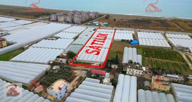 Sahile Sıfır 6800 M2 Kullanım Alanlı 3.997 M2 Tapulu Sera
