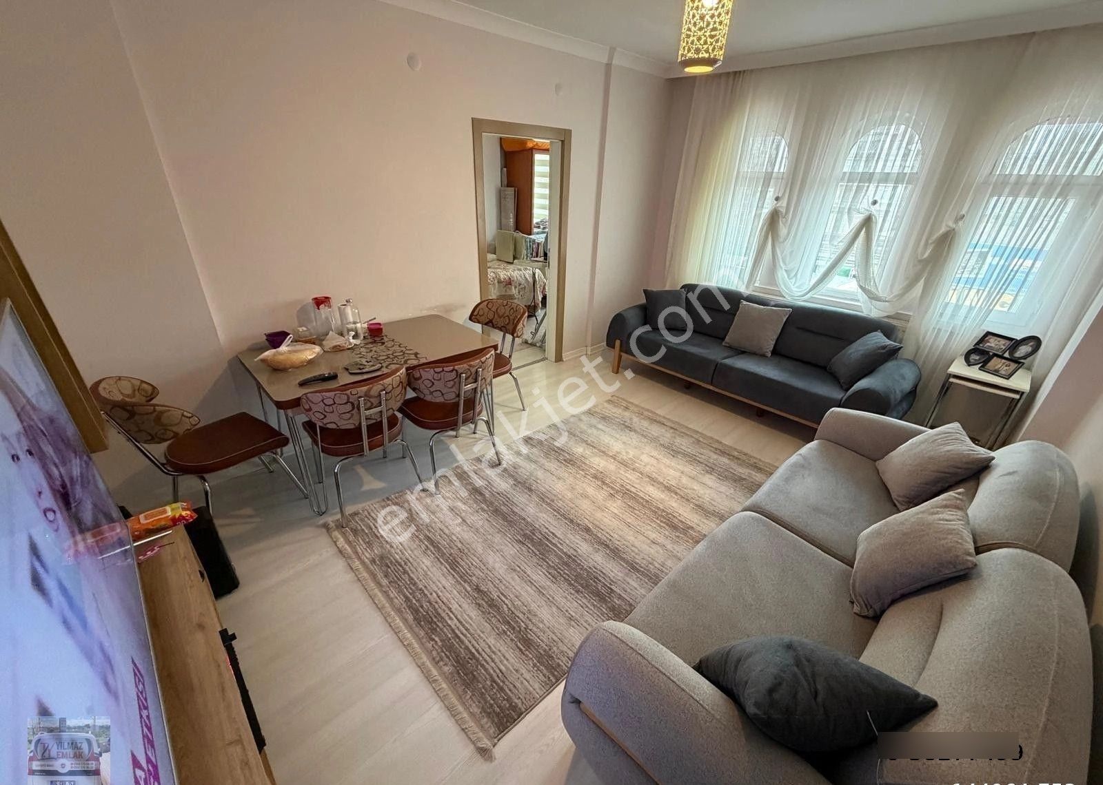 Mareşal Çakmak Mh'de 2+1 1. Ara Katta Cadde Cephe Full Yapılı Daire !!! - Görsel 23