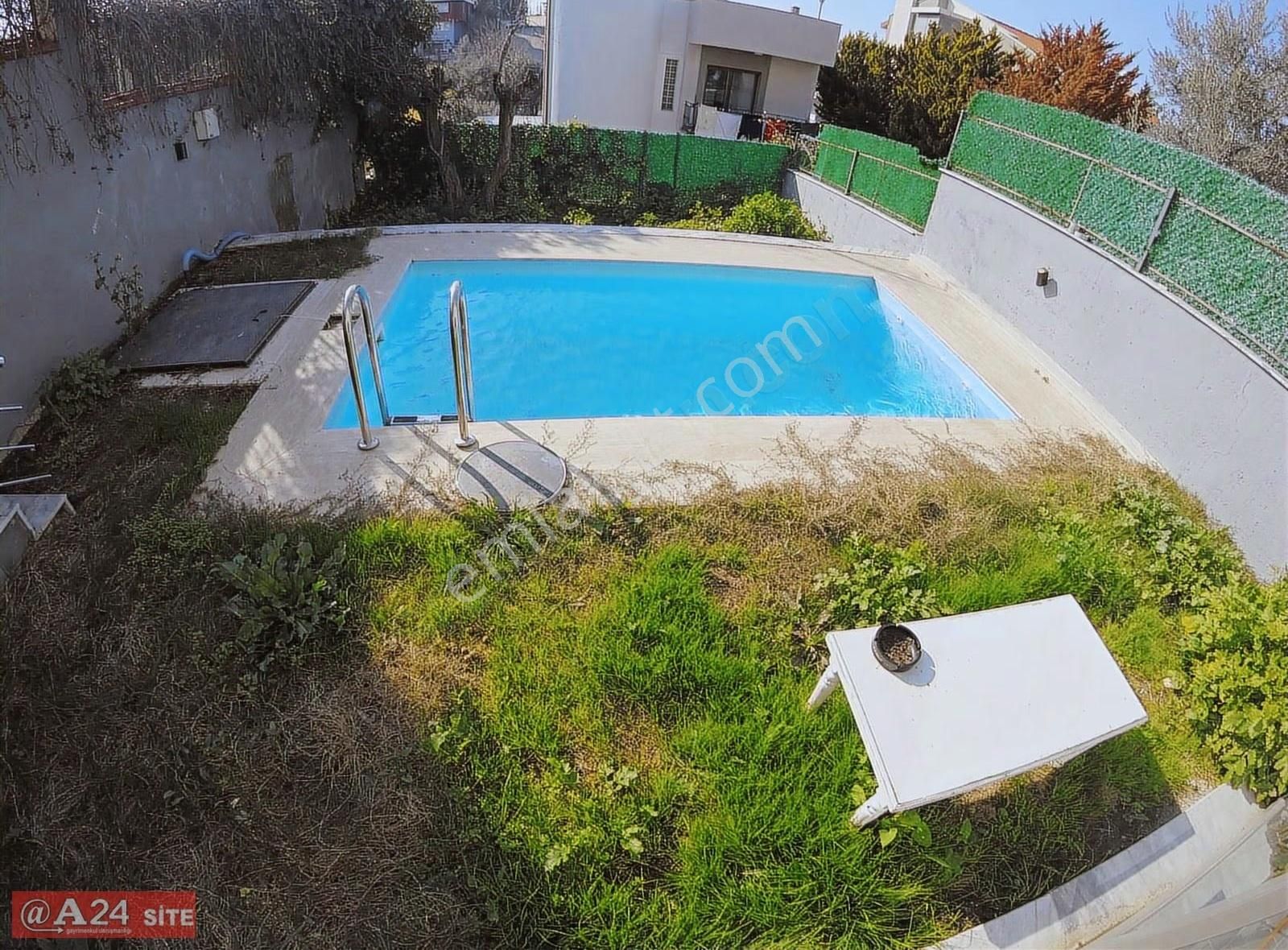 A24 ;güzelbahçe Çelebi Kolejler Bölgesinde Havuzlu Satılık Villa - Görsel 12