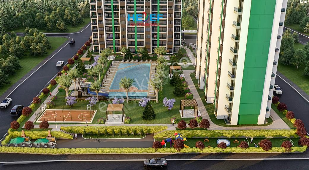 Hedef'ten Akdeniz Mah'de Site İçerisinde Havuzlu 2+1 Daire - Görsel 20