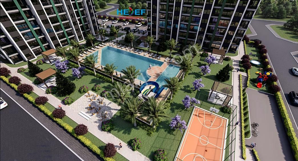 Hedef'ten Akdeniz Mah'de Site İçerisinde Havuzlu 2+1 Daire - Görsel 19