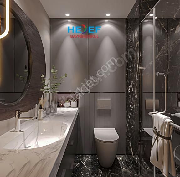 Hedef'ten Akdeniz Mah'de Site İçerisinde Havuzlu 2+1 Daire - Görsel 17