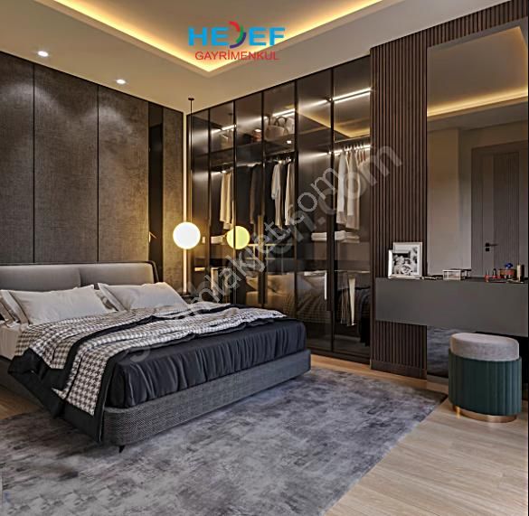 Hedef'ten Akdeniz Mah'de Site İçerisinde Havuzlu 2+1 Daire - Görsel 16