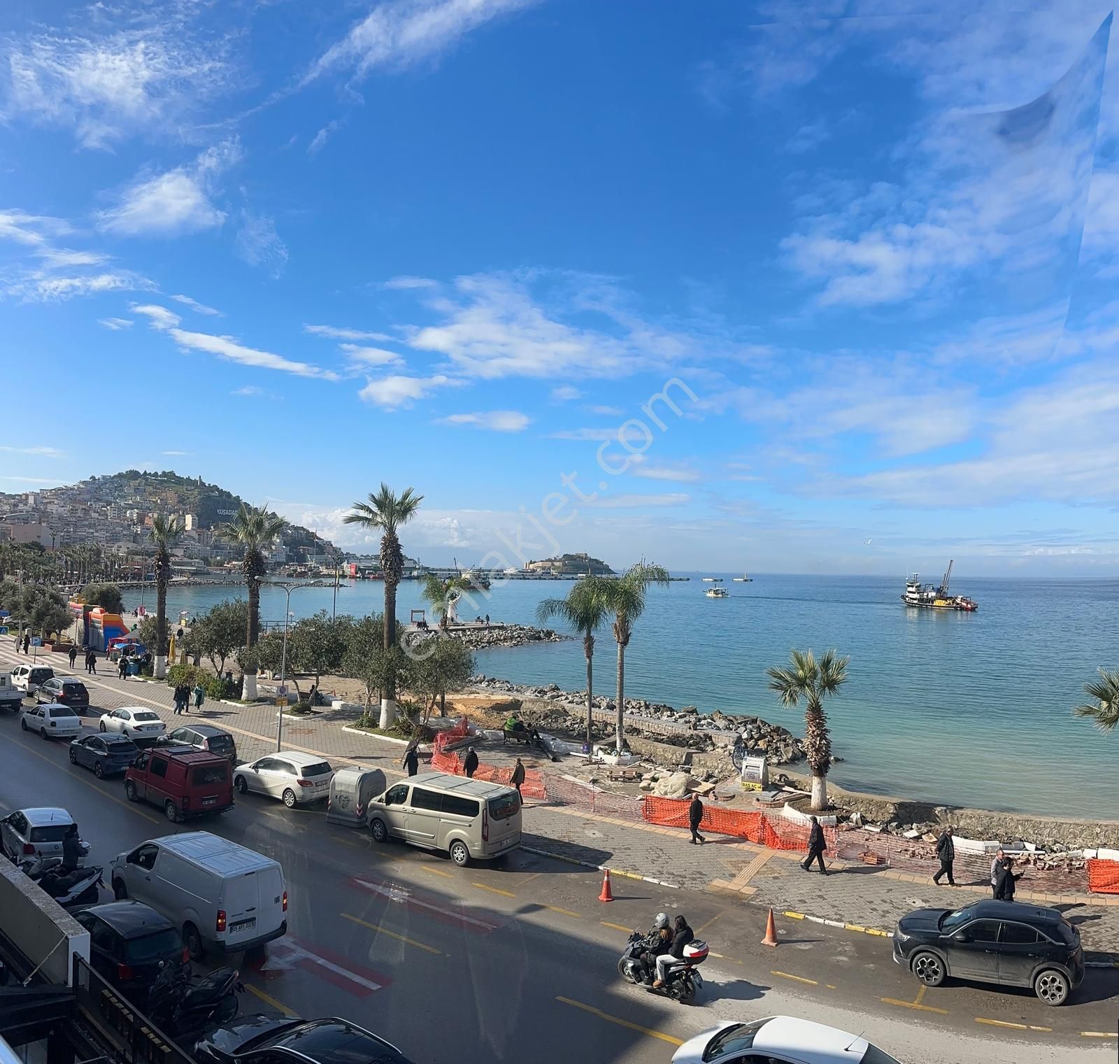 Kuşadası Kordonda Full Manzaralı Kiralık 2+1 Ofis /daire - Görsel 6