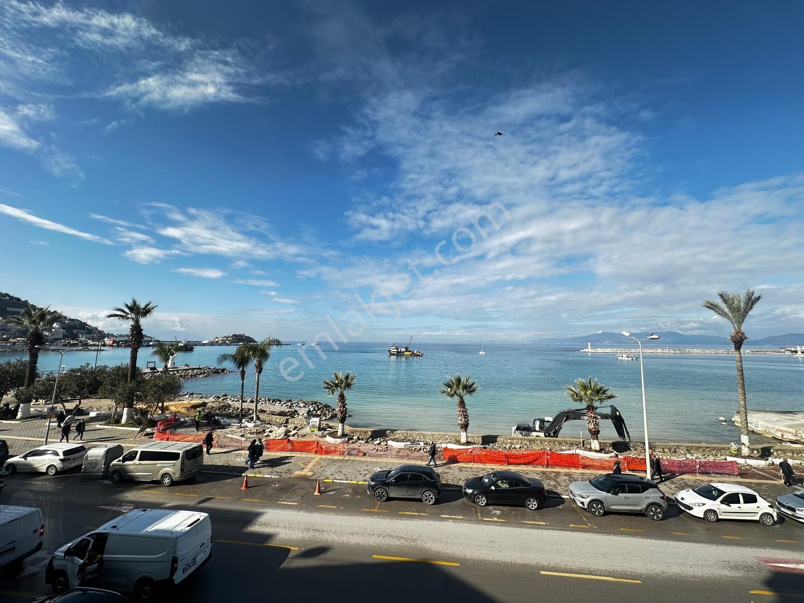 Kuşadası Kordonda Full Manzaralı Kiralık 2+1 Ofis /daire - Görsel 17