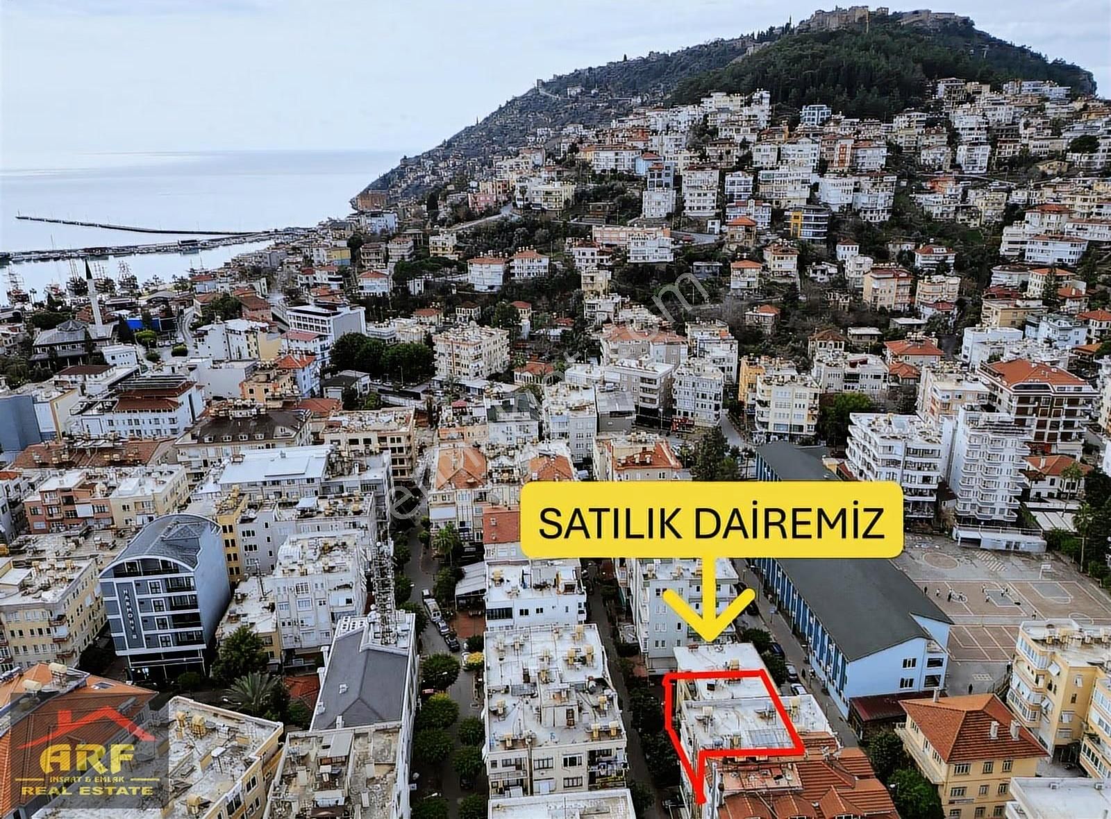 Alanya Merkezde | Denize 200 M | 2+1 Ayrı Mutfak | Satılık Daire - Görsel 22