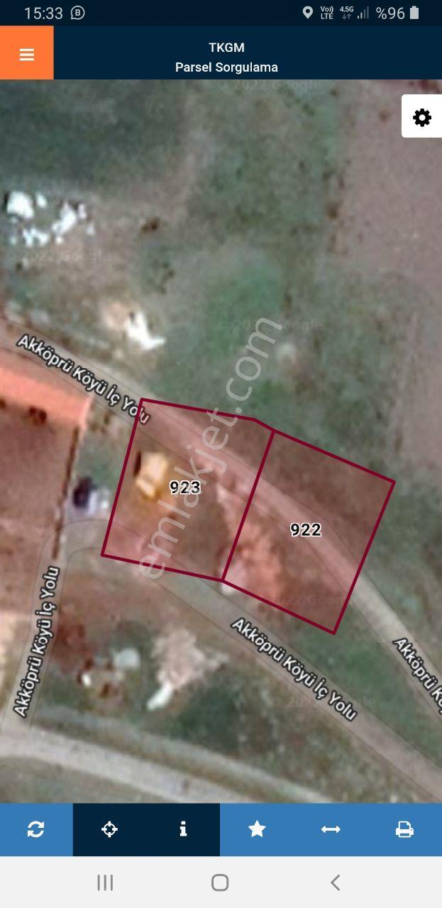 Eskişehir Beylikova Akköprü,de Takasa Açık Satılık Konut İmarlı 946m2 Arsa - Görsel 4