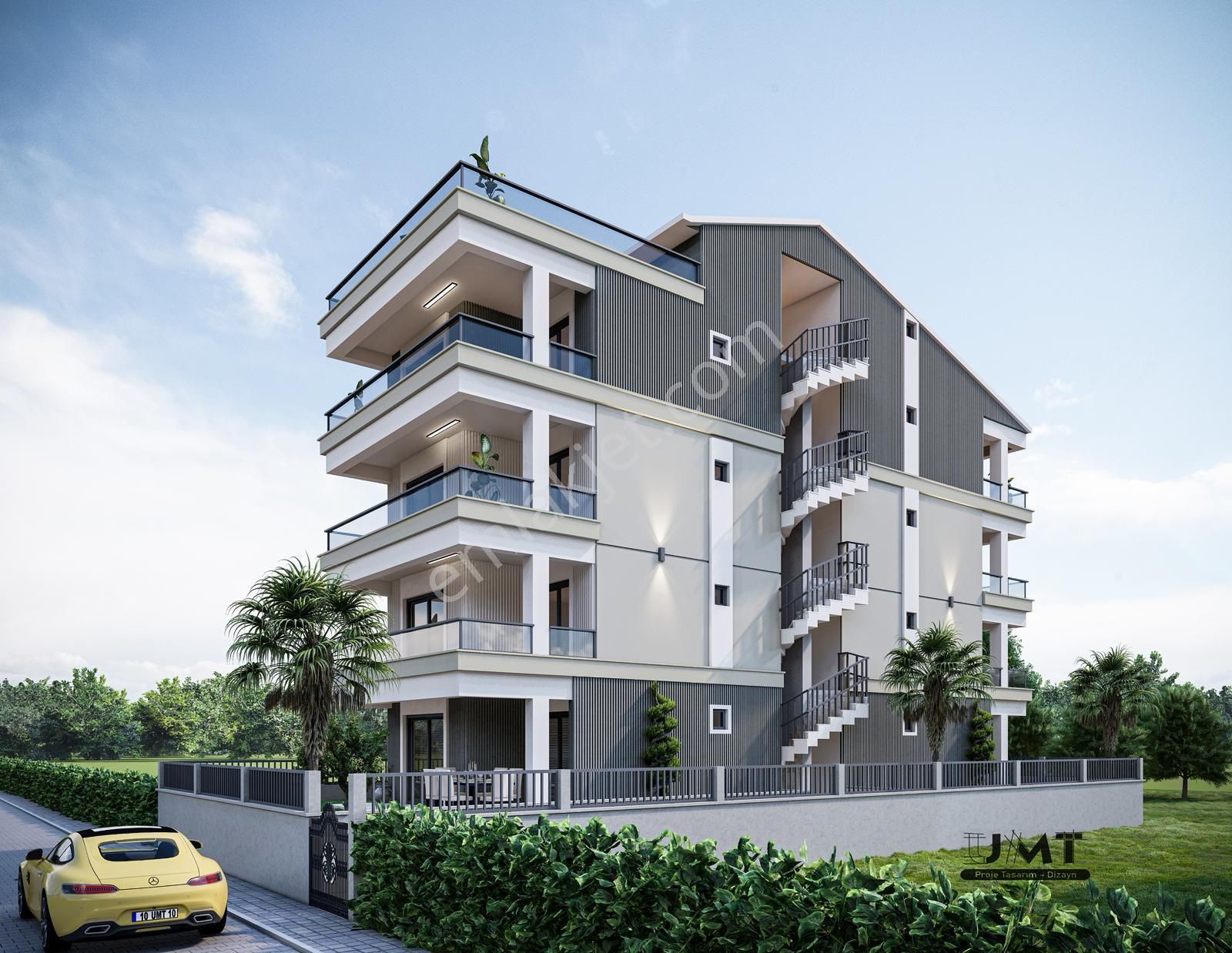 Yüksel'den Zeytinli'de Ultra Lux Ön Cephe Sıfır Arakat 1+1 Daire - Görsel 6