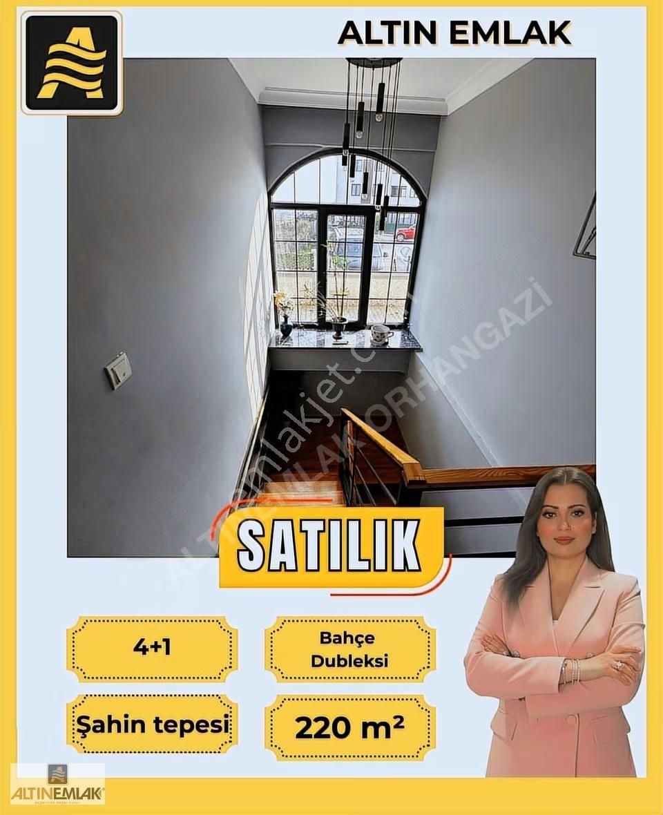 Altın Emlak'tan Şahin Tepesinde Bahçe Dubleksi