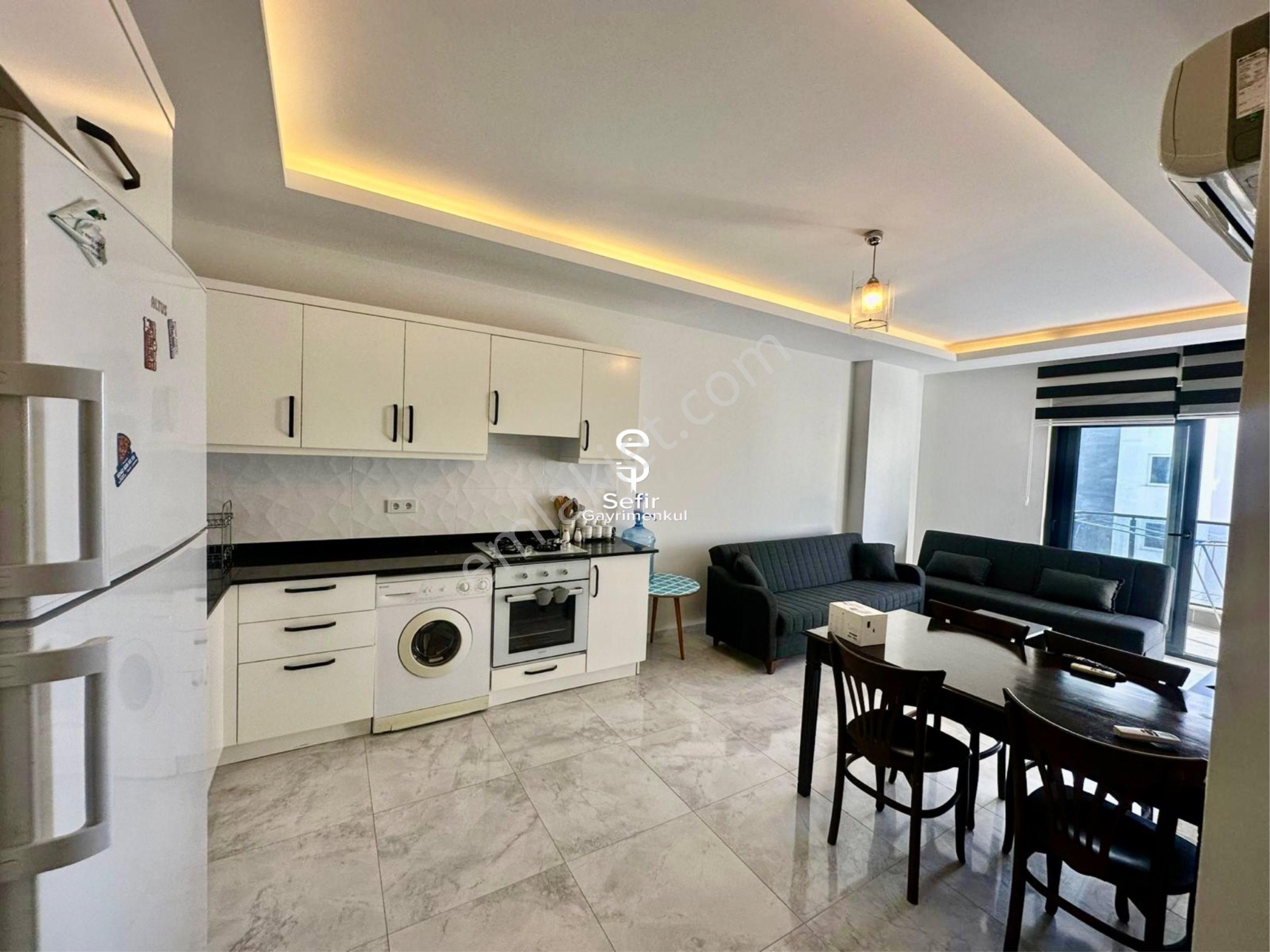 Alanya Kestel'de Kiralık 1+1 Aktiviteli Denize 150m Eşyalı Daire - Görsel 6