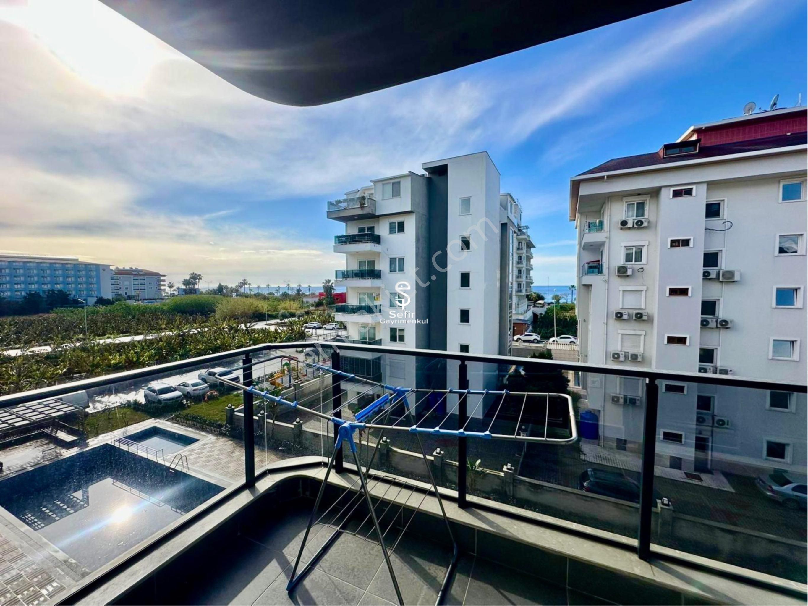 Alanya Kestel'de Kiralık 1+1 Aktiviteli Denize 150m Eşyalı Daire - Görsel 9