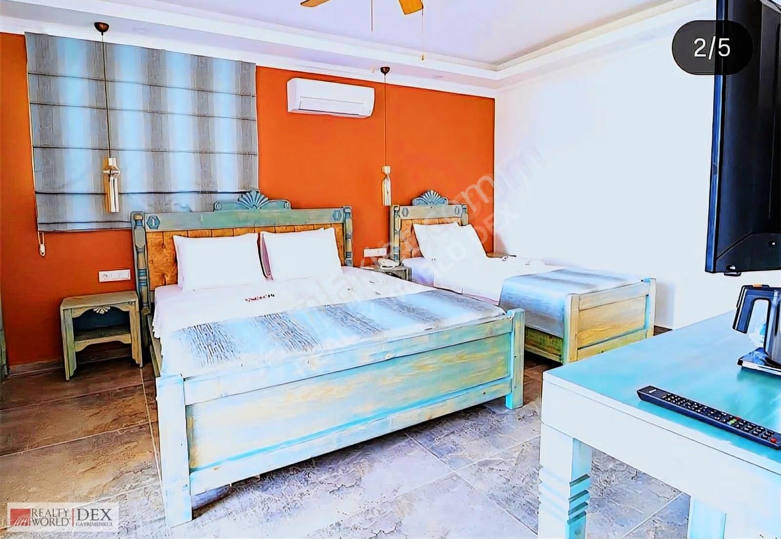 Kaş Merkezde Önü Kapanmaz Full Deniz Manzaralı Nadir 3+1 Daire - Görsel 8