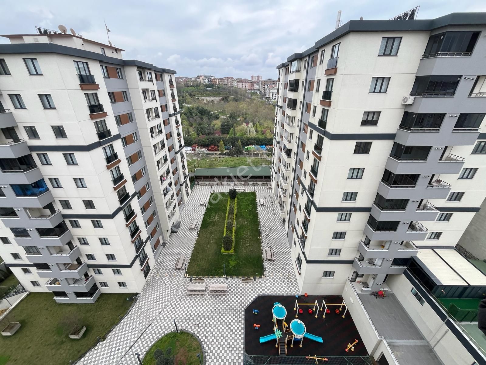 Aydın İnş. Asgün Trio Kiralık 2+1 90m2 9.kat Ebeveyn Banyolu Daire - Görsel 20