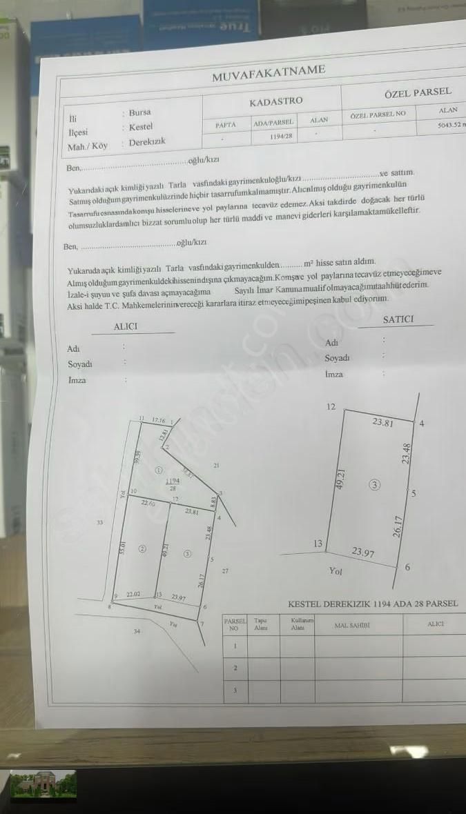 Derekizikta Satılık Hobi Bahçeleri - Görsel 18