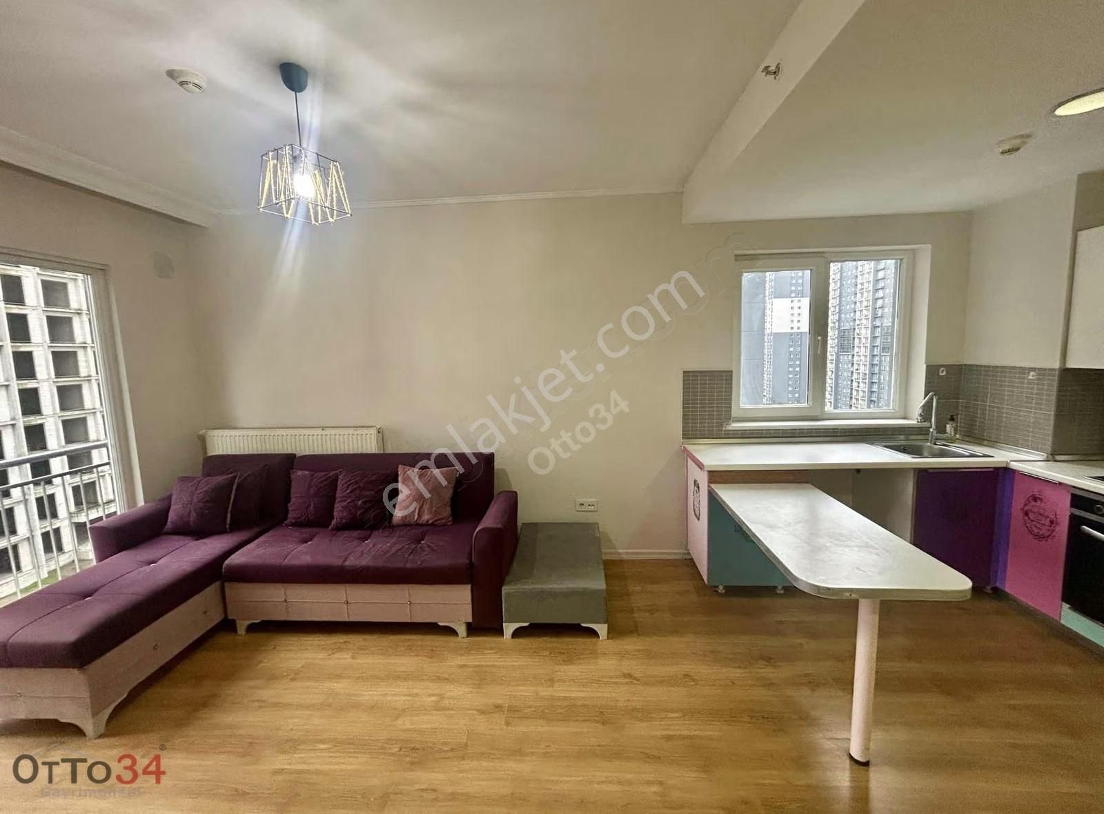 Otto34'den İnnovia 3'de Kısmı Eşyalı Alçak Kat Geniş 1+1 Modeli. - Görsel 18