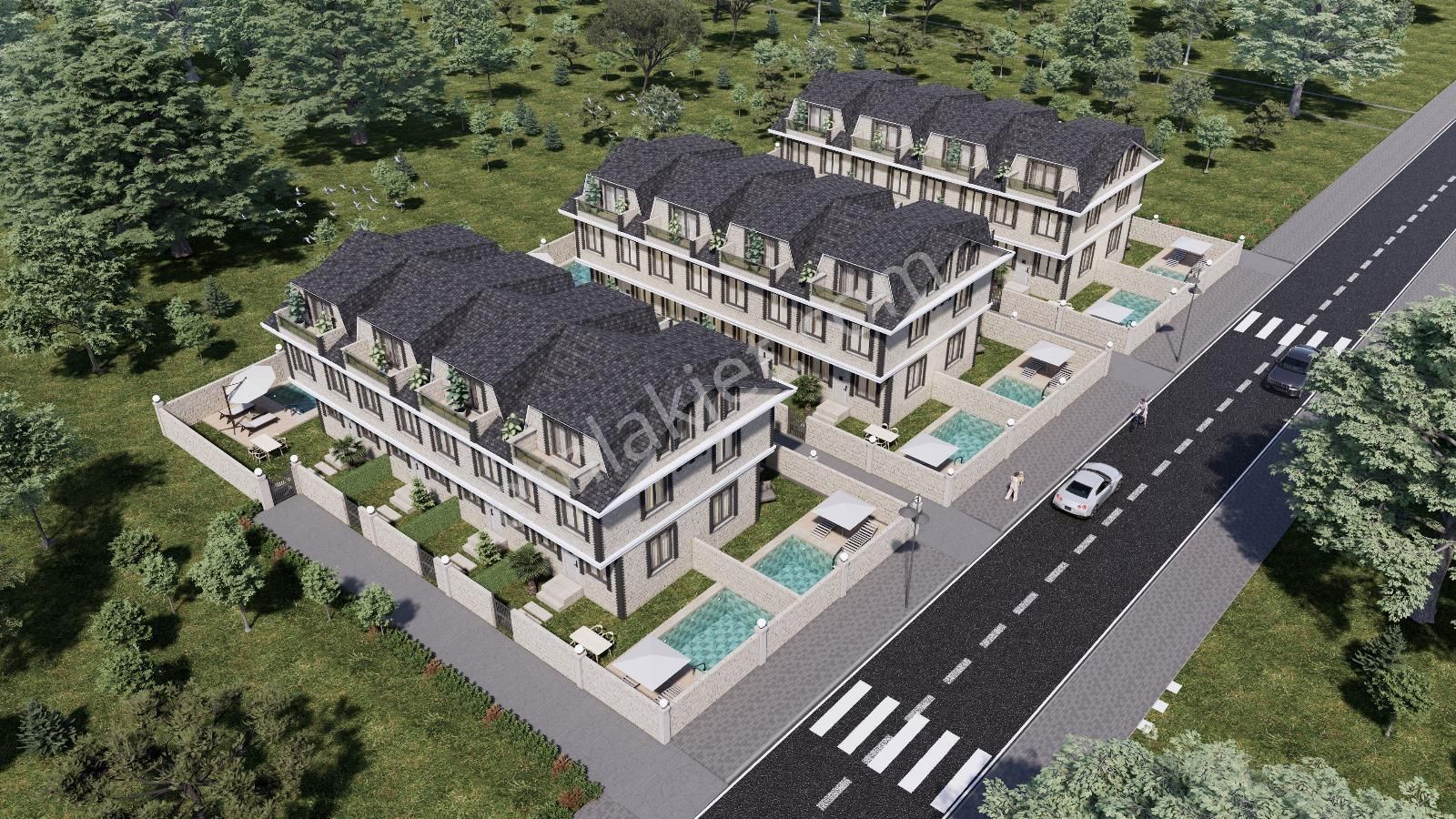 Sakarya Kocaali'de Yarısı Peşin Kalanı 24 Ay Elden Vadeli Bahçeli Villa Haziranda Teslim