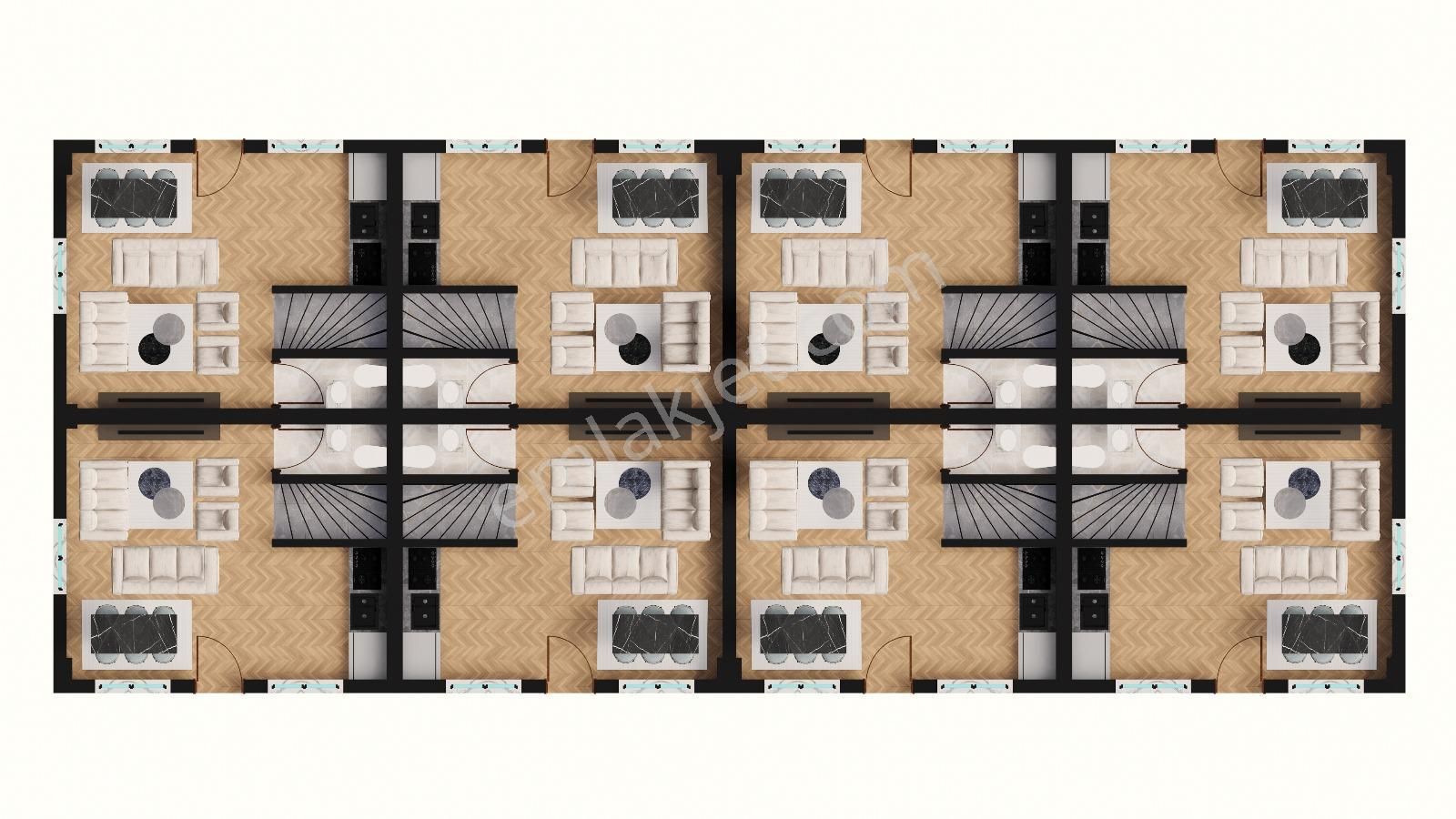 Sakarya Kocaali'de Yarısı Peşin Kalanı 24 Ay Elden Vadeli Havuzlu Villa Haziranda Teslim - Görsel 15