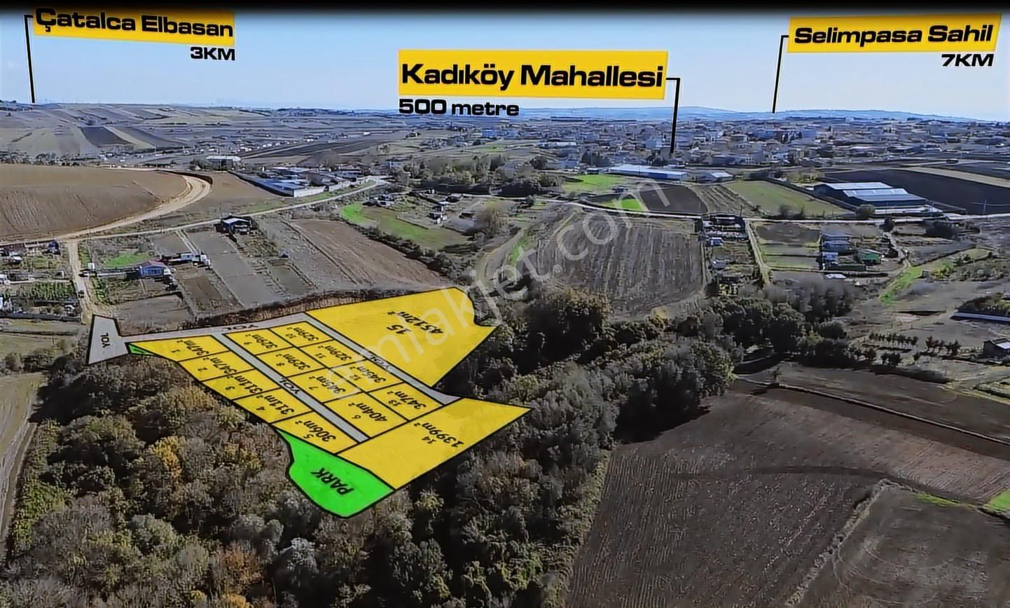 Silivri Kadıköy Yerleşim İçinde Orman Mazaralı Satılık Parseller - Görsel 16