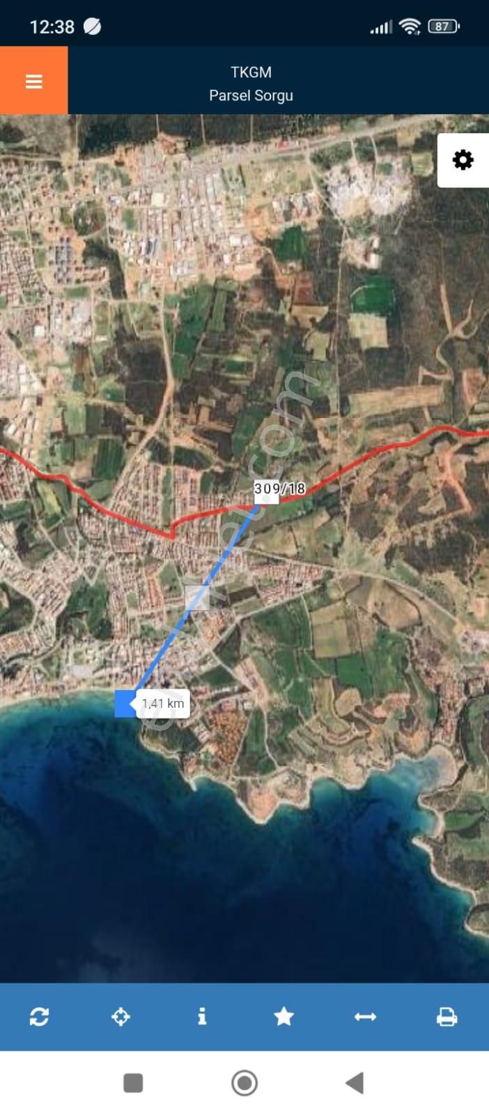 Aydın Didim Cumhuriyet Mah. Hastanenin Arka Bölgesi 20/40 İmarlı 191 M2 Villa Arsası Merkezi Konum