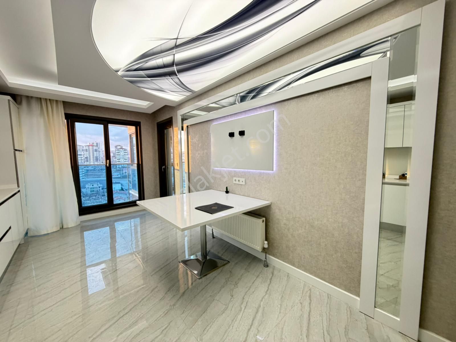 Pursaklar Mehmet Zengin Emlak'tan K. Otoparklı Çift Banyolu 15.kat 4+1 Ultra Lüks Sitede Daire - Görsel 8