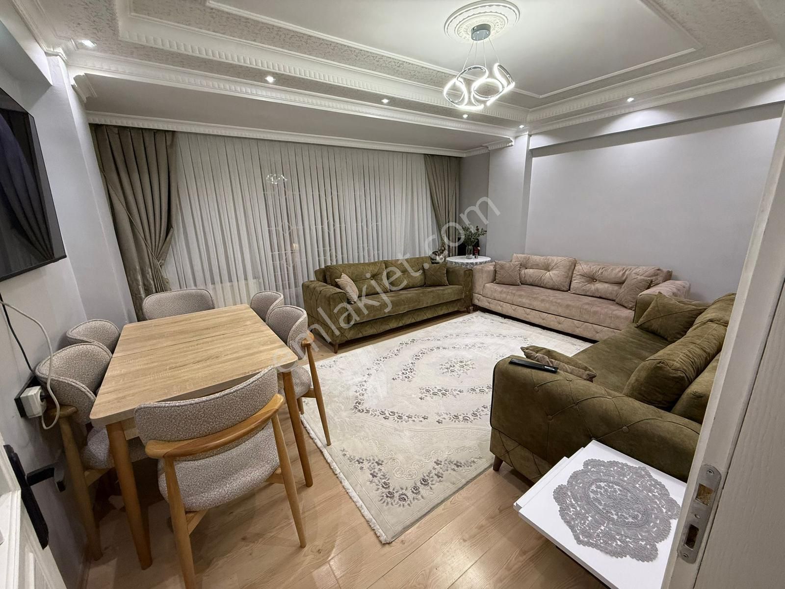 Üç Kardeşler'den İsmetpaşa Mh 10-yıllık 100m2 Harika Daire - Görsel 2