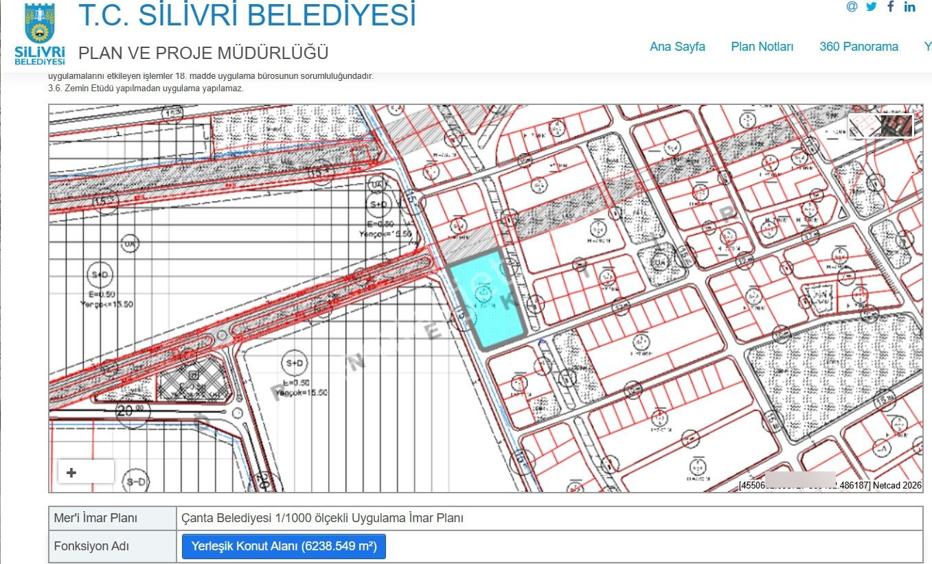 Silivri Balabanda %50 İmarlı 229 M² Arsa - Görsel 7