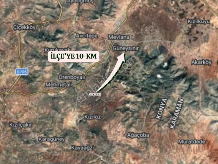 Konya Güneysınır Gürağaç Köyünde 1.519 M² Bağ Satılıktır - Görsel 5