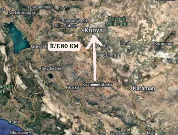 Konya Güneysınır Gürağaç Köyünde 1.519 M² Bağ Satılıktır - Görsel 6