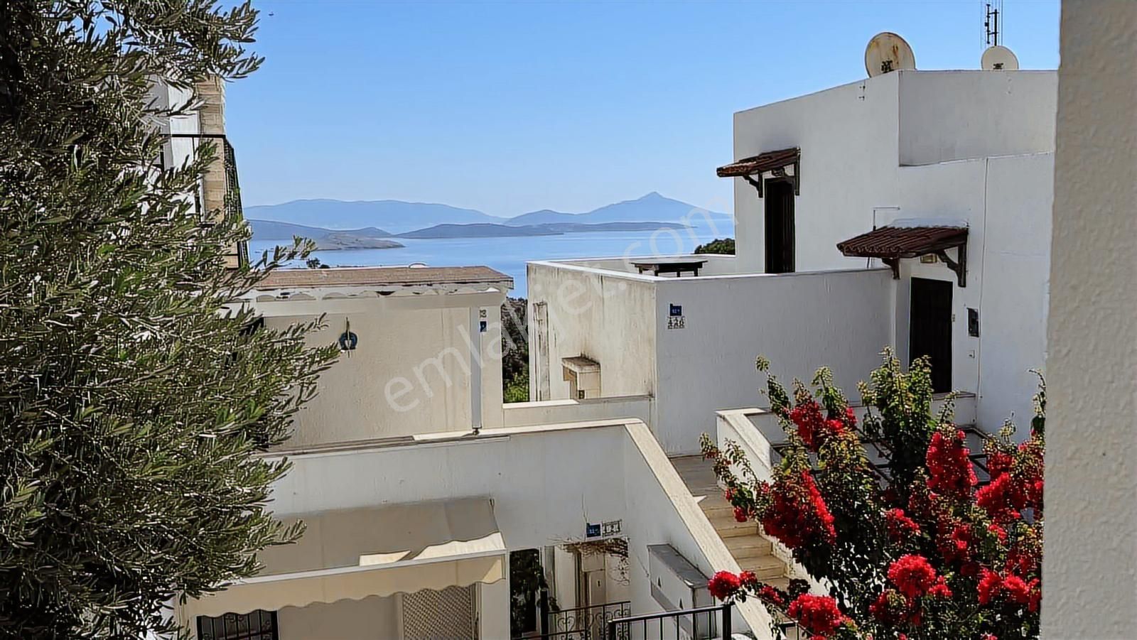 Bodrum Bağla Bankev Sitesin`de Deniz Manzaralı Bahçeli 3+1 Daire - Görsel 6