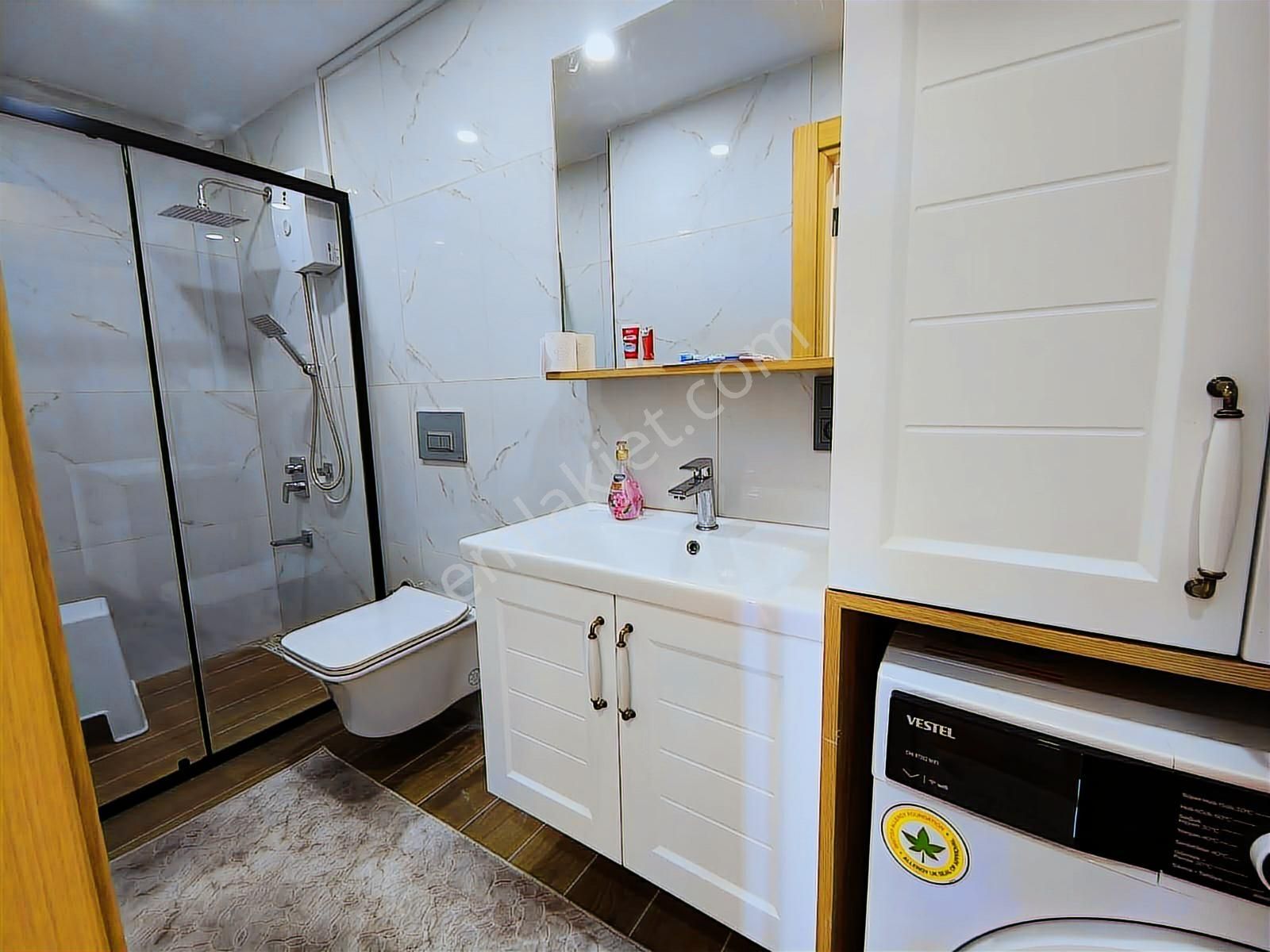 Rw Nefes'ten Deniz Manzaralı Eşyalı 1+1 Kapalı Mutfak Daire - Görsel 7