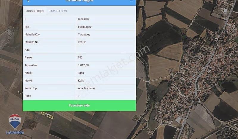 Turgutbey Köy Merkezine Yakın 1.617 M2 Müstakil Parsel