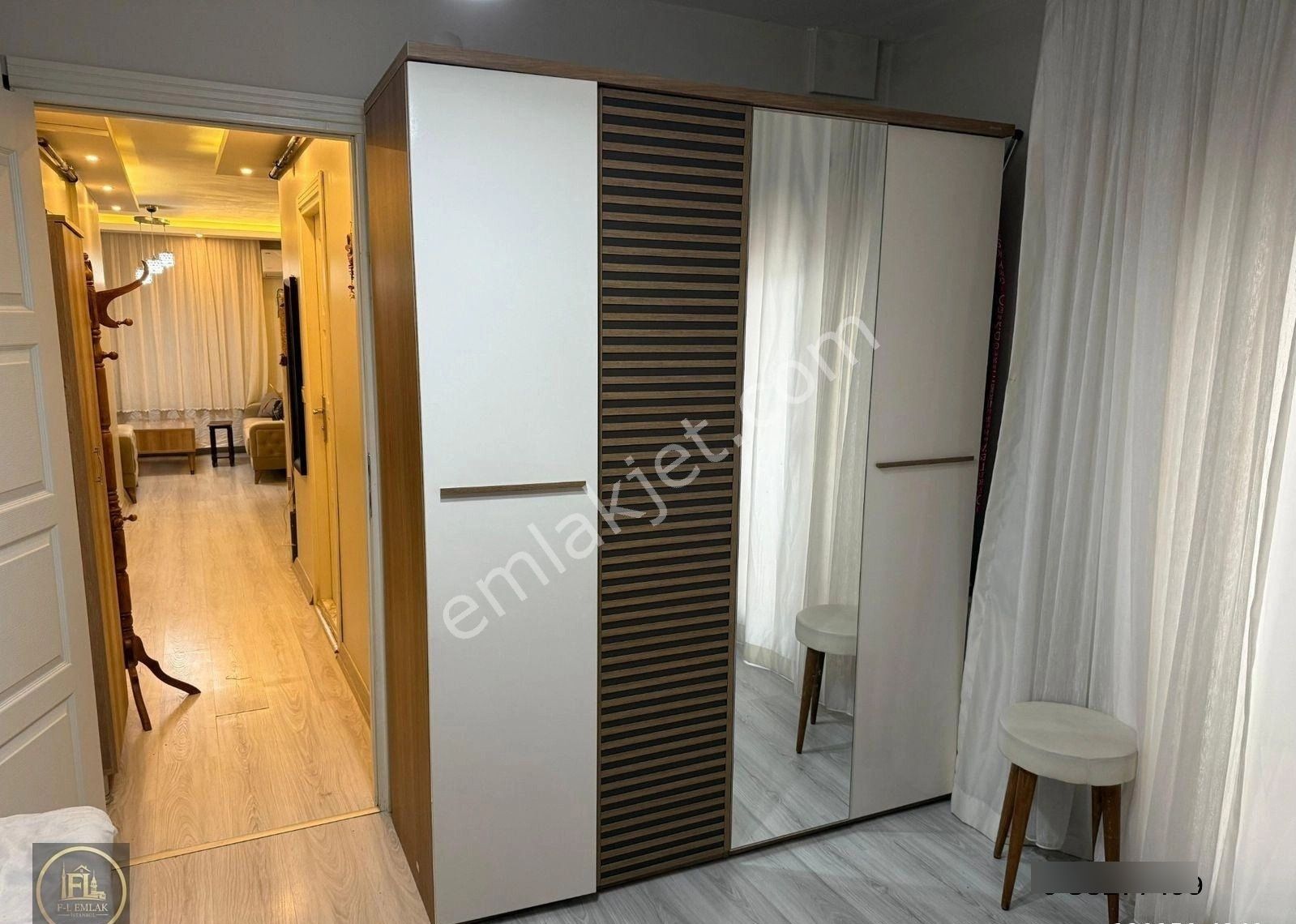 F-l Emlaktan 1+1 Eşyalı Ve Yeni Binada Kiralık Daire - Görsel 11