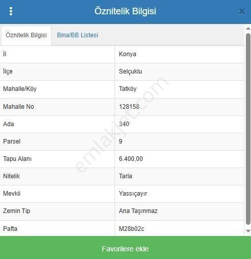 Tatköy Yassıçayır Mevkiinde Satılık 6400 M² Müstakil Tarla - Görsel 2