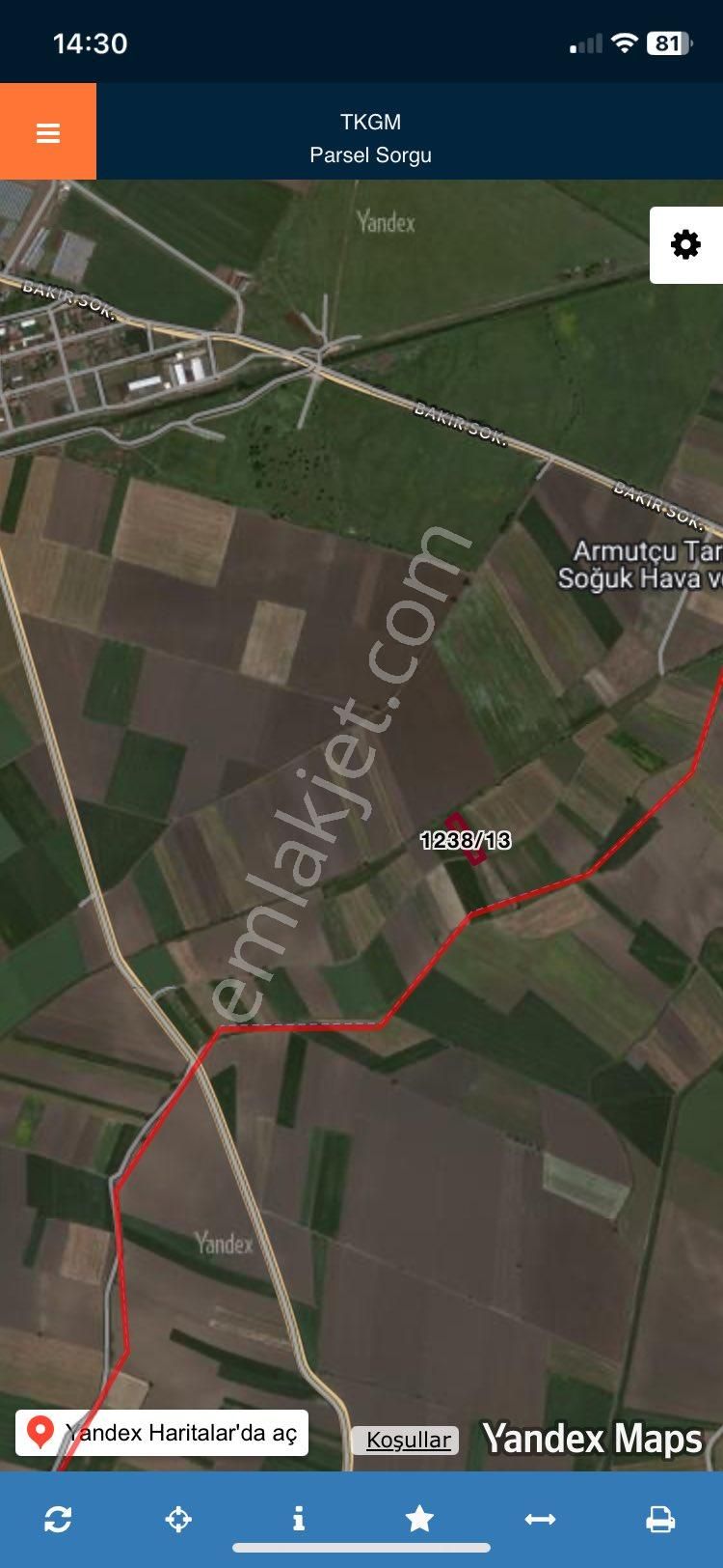 Karacabey Bakır Köyün`de Fırsat Arazi - Görsel 3