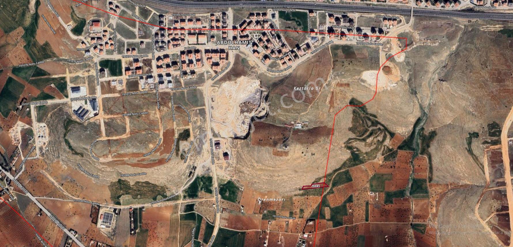 Hanedan Gyo'dan Abdülhamithanda Satılık Tek Tapu İmarlı Arazi - Görsel 4