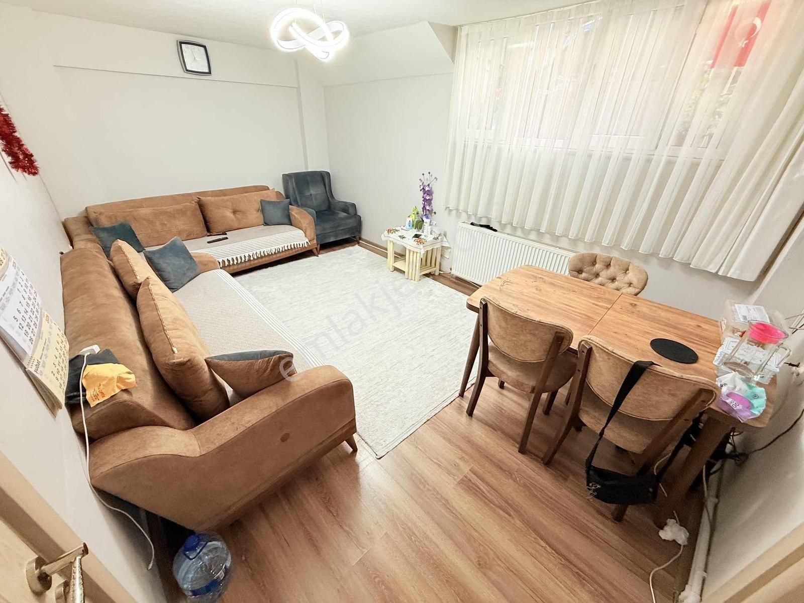 Pusula İnşaat'tan Cebeci Mah 2+1 100 M2 Arsa Tapulu Bahçe Katı